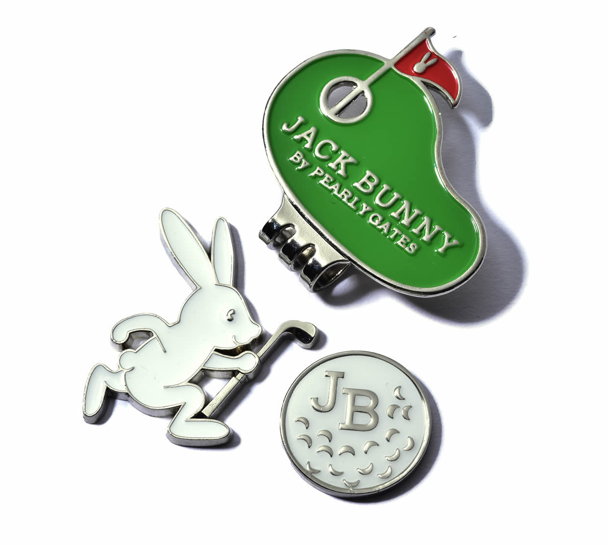 品質一番の Jack Bunny by PEARLY GATES ジャックバニー Winkラビット JBボール クリップマーカー  262-3184220 23A