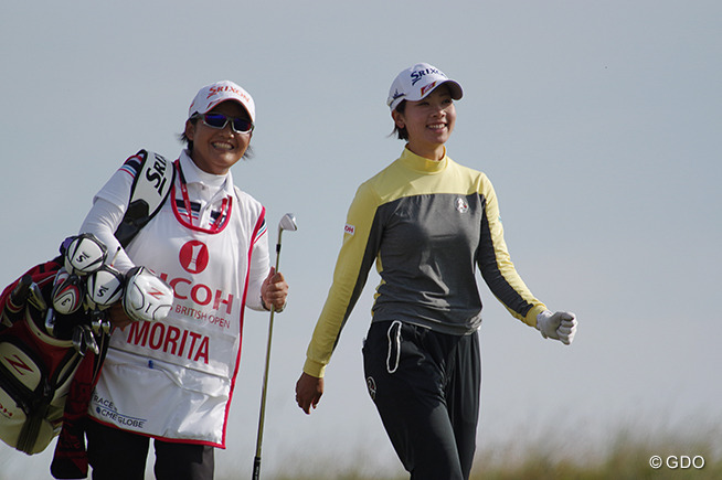 行きたい気持ちを抑えつつ 森田理香子は「68」で急浮上！