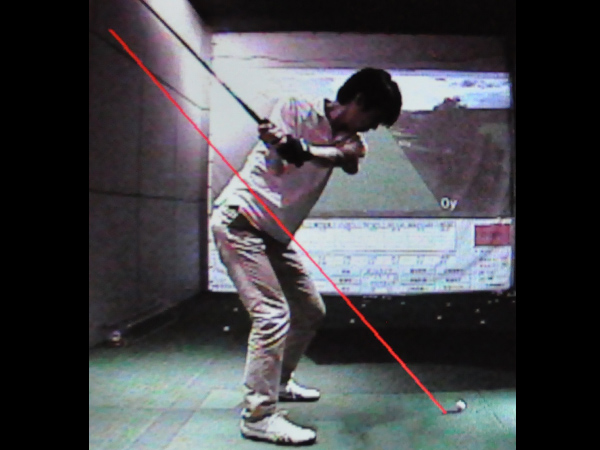 斉藤さんスイング受講前 1-2 