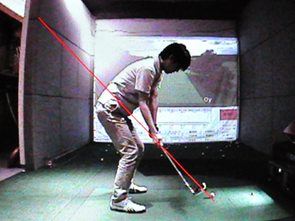 斉藤さんスイング受講前 5-3 