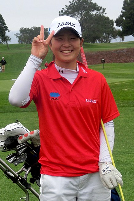2014年 キャロウェイ世界ジュニアゴルフ選手権 3日目 蛭田みな美