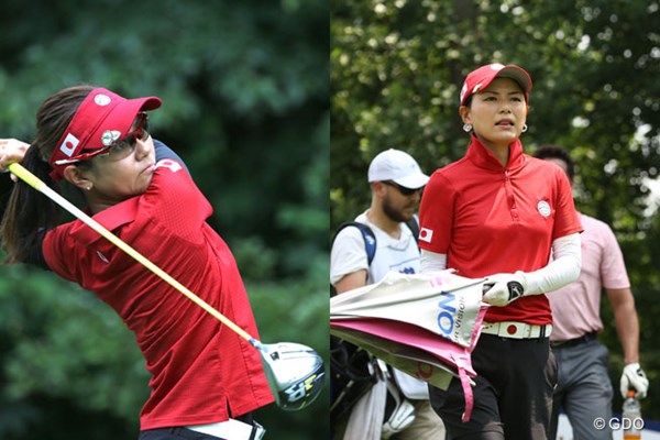2014年 インターナショナルクラウン 事前 宮里藍 横峯さくら 8年ぶりのコンビ復活となった藍とさくら。長年、日本の女子ゴルフを牽引する2人が、日本代表として世界に挑む