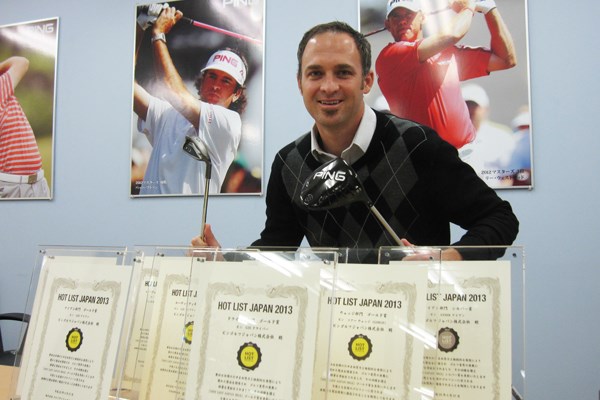 HOTLIST受賞クラブの開発背景に迫る ～ピンゴルフ編～ 2013年 Vol.1 多くの賞を受賞したピンゴルフ。代表取締役が語る同社の開発理念とは