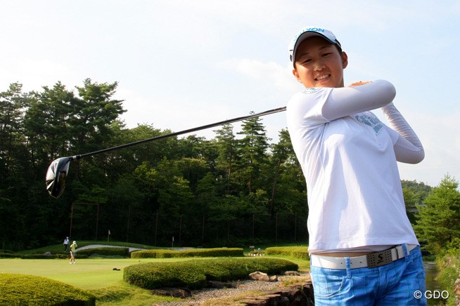 2014年 LPGA最終プロテスト 初日 新海美優