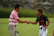 2014年 ダンロップ・スリクソン福島オープンゴルフトーナメント 3日目 永野竜太郎 タンヤゴーン・クロンパ