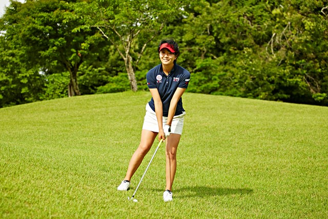 左足下がり 上がりを攻略 高島早百合 1 3 女子プロレスキュー Gdo ゴルフレッスン 練習