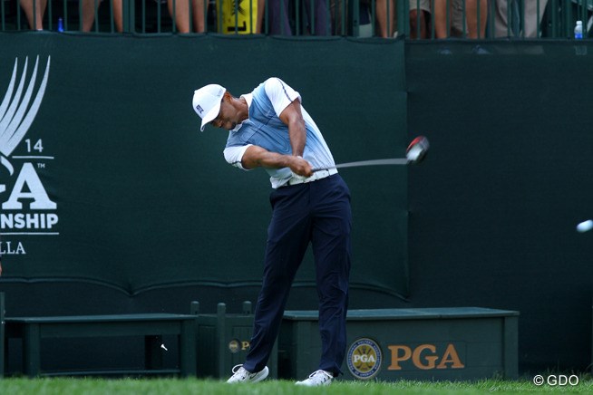2014年 全米プロゴルフ選手権 事前 タイガー・ウッズ