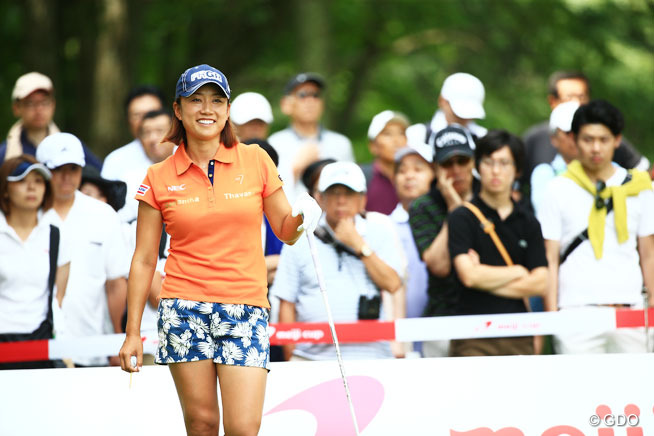 1差2位浮上の原江里菜 “ご褒美バーディ”の大きな手応え（8/9）