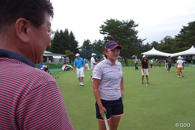 連覇を狙う成田美寿々がパッティングで開眼！