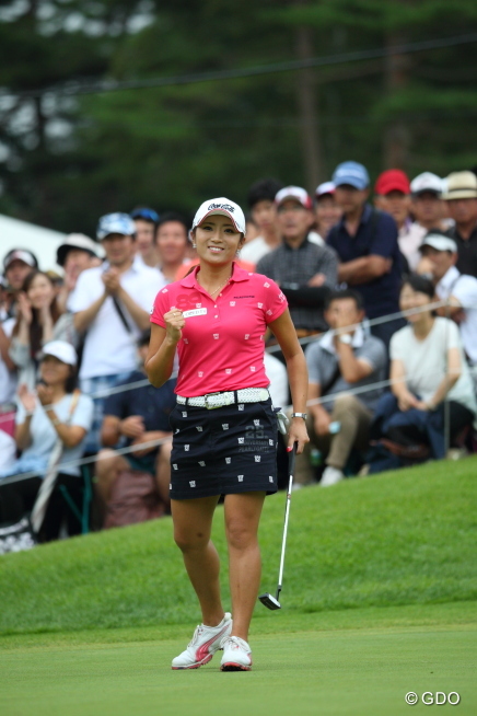 「NEC軽井沢72ゴルフトーナメント」イ・ボミの優勝ギア