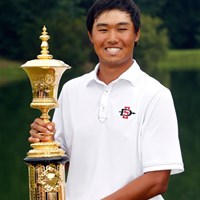 韓国人として史上2人目の全米アマチャンピオンとなったガン・ヤン (Butch Dill/Getty Images) 2014年 全米アマ最終日 ガン・ヤン
