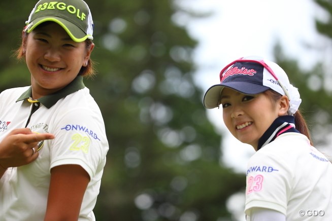 2014年 CAT Ladies 最終日 成田美寿々 菊地絵理香