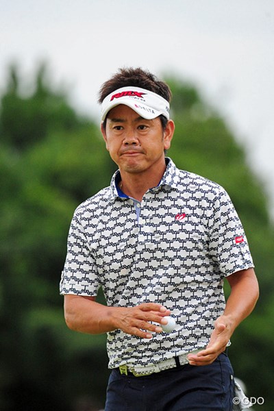 2014年 アジアパシフィックオープンゴルフチャンピオンシップ ダイヤモンドカップゴルフ 2日目 藤田寛之 15ホールで6バーディを奪い暫定2位に浮上した藤田寛之