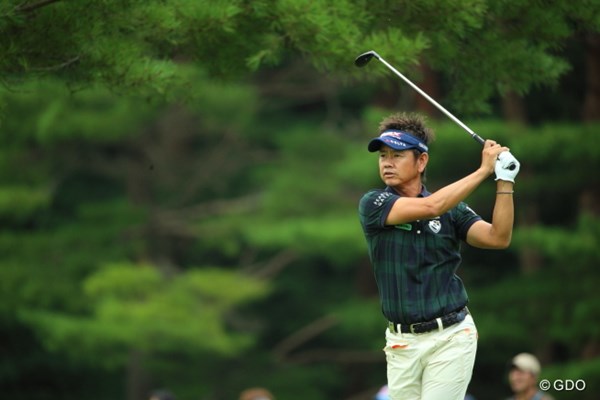 2014年 フジサンケイクラシック 初日 藤田寛之 安定したゴルフをずっと続けてるって今更だけど凄い！