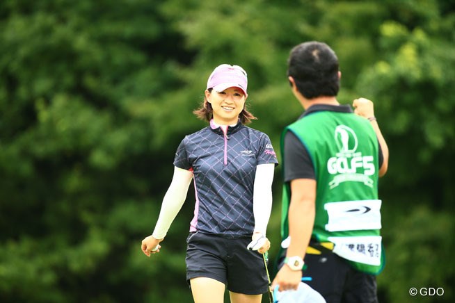 2014年 ゴルフ5レディスプロゴルフトーナメント 初日 川満陽香里
