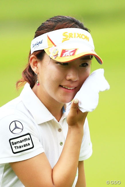 2014年 ゴルフ5レディスプロゴルフトーナメント 初日 香妻琴乃