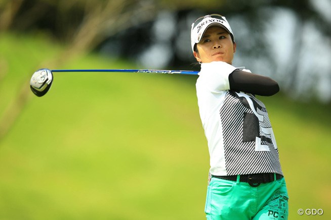 2014年 日本女子プロゴルフ選手権大会コニカミノルタ杯 初日 永井奈都