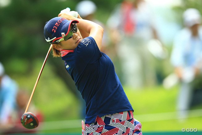 2014年 日本女子プロゴルフ選手権大会コニカミノルタ杯 初日 成田美寿々