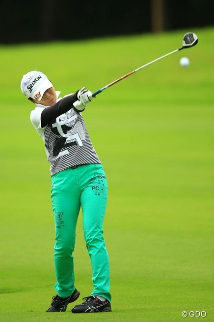 2014年 日本女子プロゴルフ選手権大会コニカミノルタ杯 初日 永井奈都