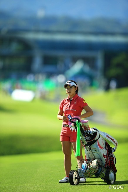 2014年 日本女子プロゴルフ選手権大会コニカミノルタ杯 2日目 香妻琴乃