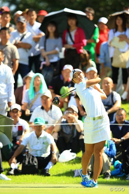 2014年 日本女子プロゴルフ選手権大会コニカミノルタ杯 2日目 渡邉彩香