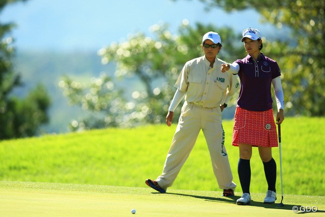 2014年 日本女子プロゴルフ選手権大会コニカミノルタ杯 2日目 森田理香子