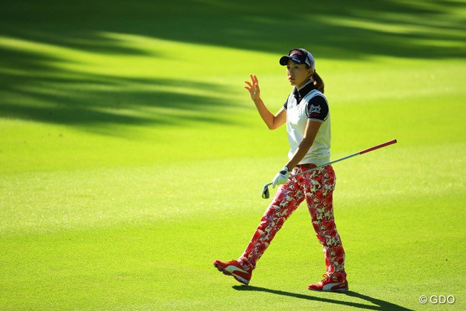 2014年 日本女子プロゴルフ選手権大会コニカミノルタ杯 2日目 上田桃子