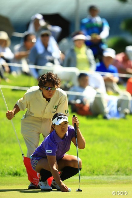 2014年 日本女子プロゴルフ選手権大会コニカミノルタ杯 2日目 鈴木愛