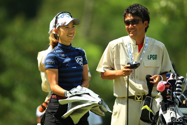 2014年 日本女子プロゴルフ選手権大会コニカミノルタ杯 3日目 上田桃子 戦闘モードに入るまではニュートラルに、リラックス。メジャー初Vを圏内に捉えた上田桃子