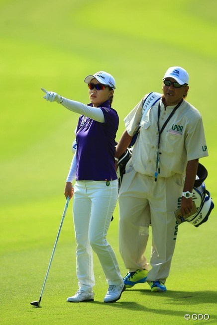 2014年 日本女子プロゴルフ選手権大会コニカミノルタ杯 3日目 ジャン・ウンビ