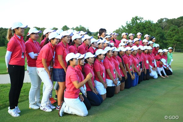 2014年 日本女子プロゴルフ選手権大会コニカミノルタ杯 4日目 ルーキーキャンプ 新人女子プロゴルファーの皆さんも4日間お疲れ様でした！