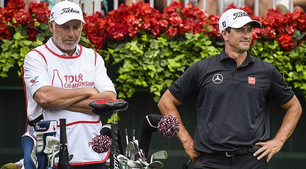 2014年 アダム・スコットとスティーブ・ウィリアムス アダム・スコットとのコンビ解消を発表したスティーブ・ウィリアムス氏(PGA TOUR)