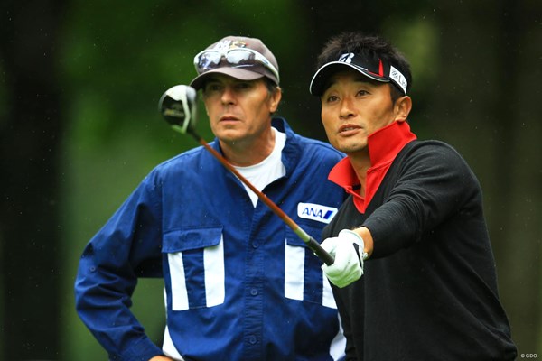 2014年 ANAオープンゴルフトーナメント 2日目 宮本勝昌 5番でイーグルを奪うなど2位タイに浮上した宮本勝昌