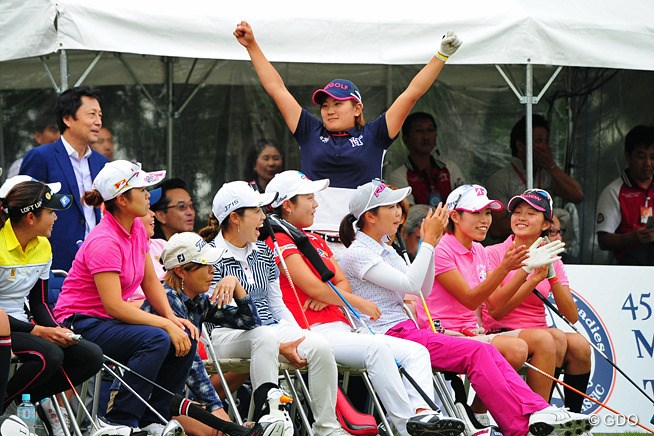 2014年 マンシングウェアレディース東海クラシック 2日目 成田美寿々