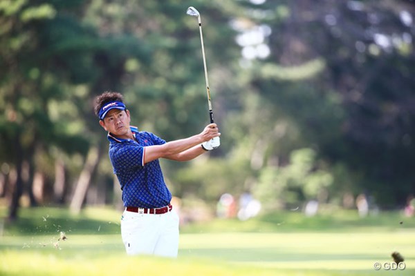 2014年 アジアパシフィックオープンゴルフチャンピオンシップ ダイヤモンドカップゴルフ 2日目 藤田寛之 トップと2打差の4位T