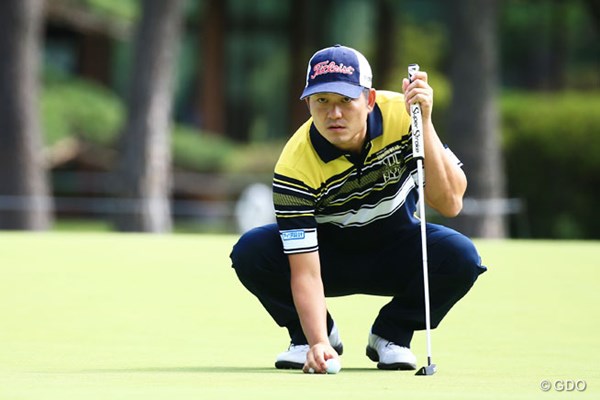 2014年 アジアパシフィックオープンゴルフチャンピオンシップ ダイヤモンドカップゴルフ 2日目 貞方章男 昨年はアジアパシフィックオープンで4位タイ。ダイヤモンドカップでも11位タイという貞方章男