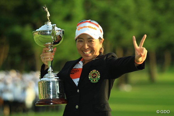 2014年 日本女子オープンゴルフ選手権競技 事前 宮里美香 昨年は、宮里美香が1打差で逃げ切り、2010年に続く大会2勝目を手にした