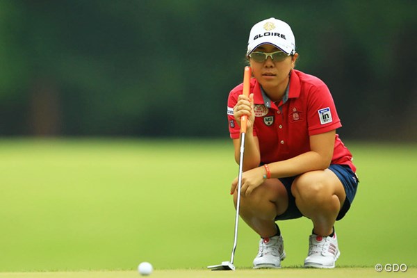 2014年 日本女子オープンゴルフ選手権競技 初日 宮里美香 ショートゲームが冴え渡った宮里美香。連覇へ向けて好スタートを見せた