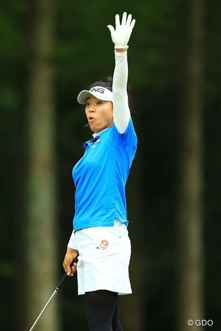 2014年 日本女子オープンゴルフ選手権競技 2日目 大山志保