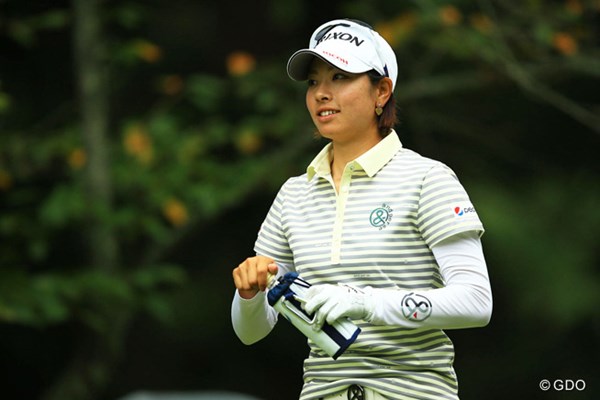 2014年 日本女子オープンゴルフ選手権競技 2日目 森田理香子 初ロマンスを報じられた当日のラウンドも「平常心で回れた」と森田理香子。38位で決勝ラウンドに駒を進めた