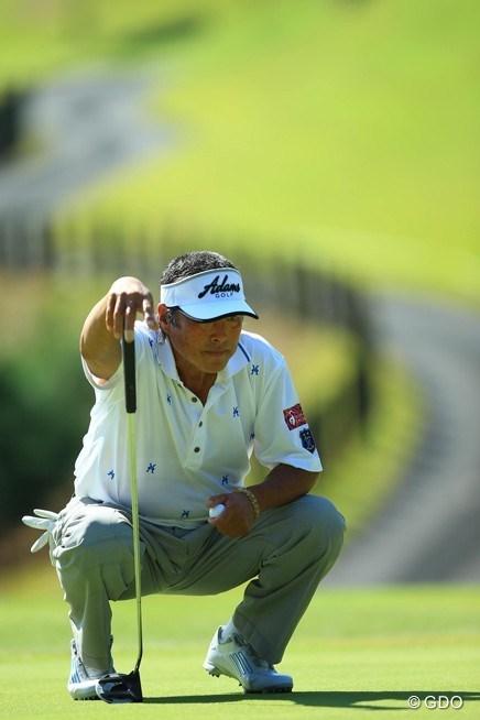 2014年 TOSHIN GOLF TOURNAMENT IN Central 2日目 尾崎将司