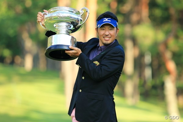 2014年 日本オープンゴルフ選手権競技 事前 小林正則 昨年覇者は小林正則。月曜日順延となった最終ラウンドで、鮮やかな逆転劇を見せてメジャー初優勝を飾っ