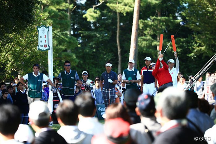 ギャラリーも前年比＋3001人これもアダム人気 2014年 日本オープンゴルフ選手権競技 初日 アダム・スコット、ヤン・ガン、藤田寛之