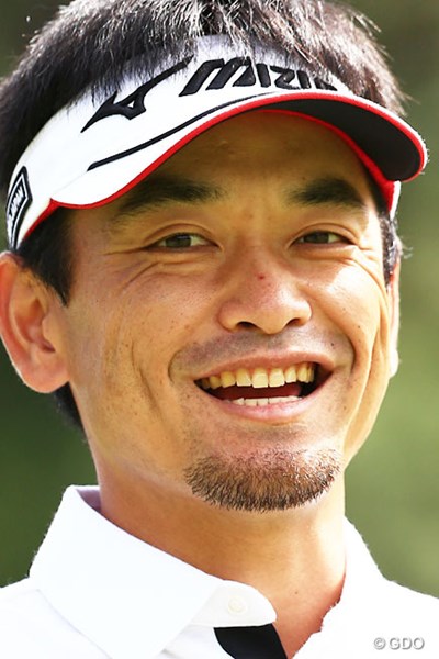 2014年 日本オープンゴルフ選手権競技 初日 竹谷佳孝 レンズを向けてると目線がバッチリ！ありがとうって言ってましたよ