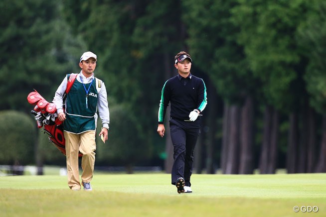 2014年 日本オープンゴルフ選手権競技 初日 片岡大育
