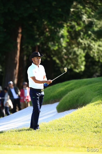 2014年 日本オープンゴルフ選手権競技 初日 片山晋呉 バックナインが上手くいってれば・・・