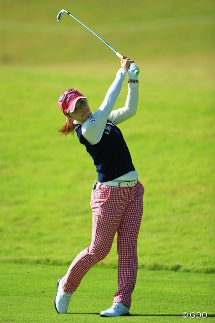 2014年 富士通レディース 初日 菊池絵理香