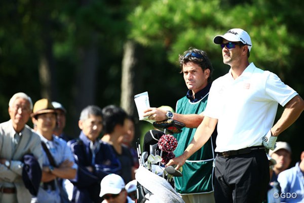 2014年 日本オープンゴルフ選手権競技 3日目 アダム・スコット 「75」と崩れたアダム・スコット「最終日はファンの期待に応えたい」