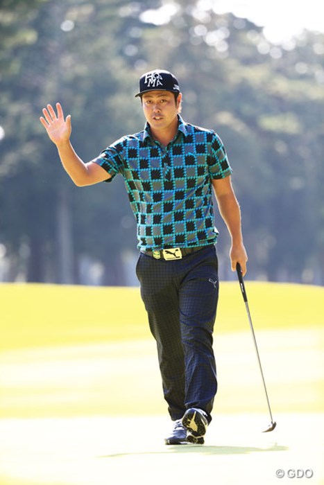 9番セカンドショットもピンそばにつけてナイスバーディ 2014年 日本オープンゴルフ選手権競技 3日目 谷原秀人