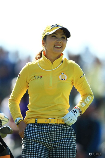 2014年 富士通レディース 最終日 菊地絵理香
